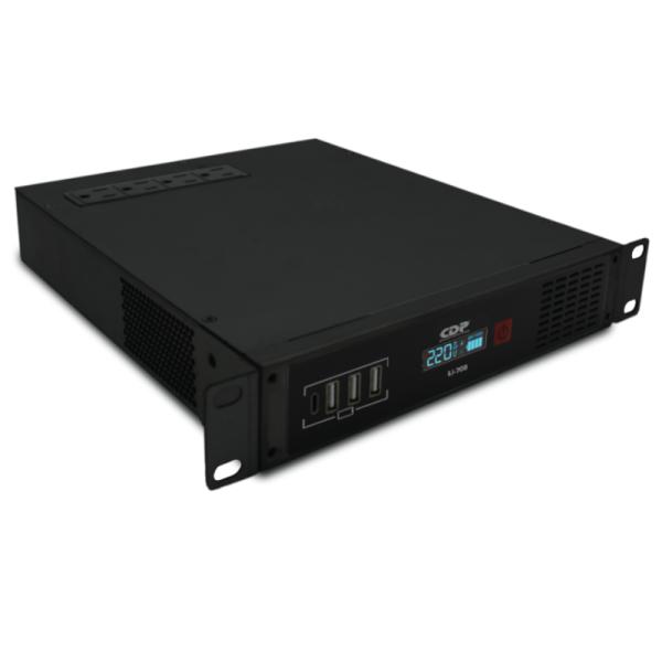 UPS CDP LI-708 500VA 330W UPS LINEA INTERACTIVA NEGRO NEGRO