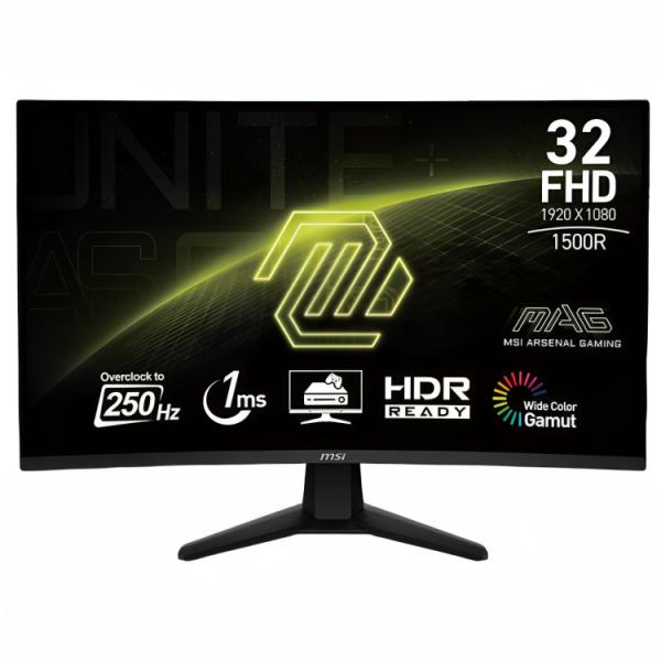 MONITOR GAMING MSI MAG 32C6X 31.5" CURVO 